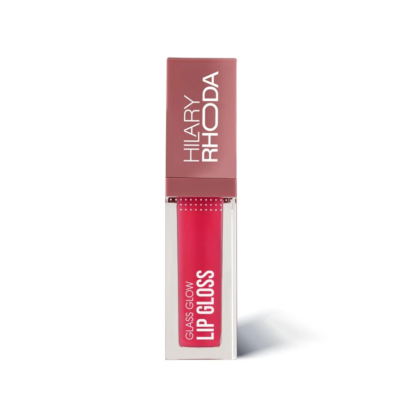 Hilary Rhoda Glass Glow Lip Gloss | Nourishing & Hydrating Lip Gloss | Sheer Coverage | High Shine | Juicy & Plump Lips | Glides on Smoothly | 5ml (Plumalicious - Shade 05) - Thumbnail 9